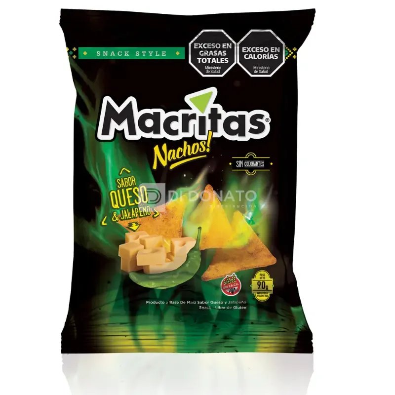 Nachos 起司 與 墨西哥辣椒 NACHOS 90 g