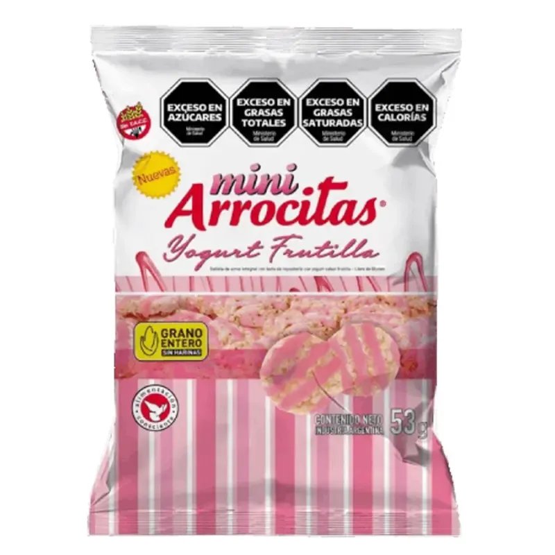 優格 草莓 MINI ARROCITAS 12 x 53 g