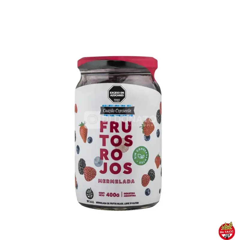 果醬 紅莓果 CUARTO CRECIENTE 400 g