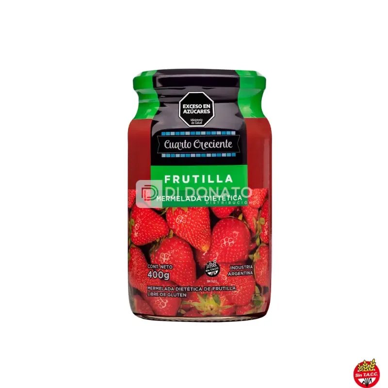 低糖果醬 草莓 CUARTO CRECIENTE 400 g