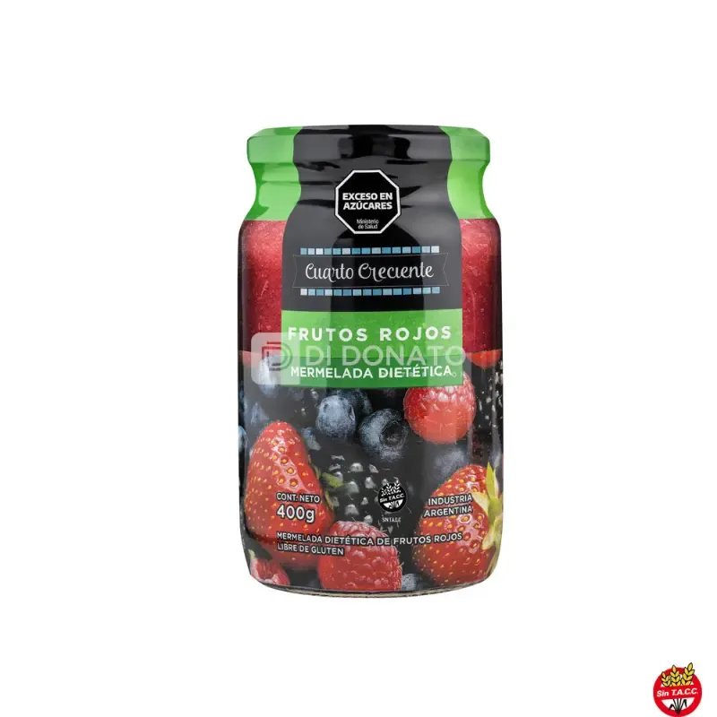 Mermelada Diet Frutos Rojos CUARTO CRECIENTE 400 gr