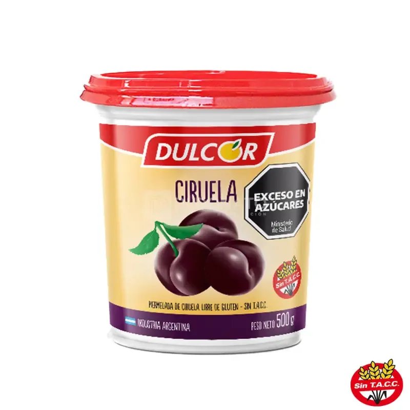 Mermelada Ciruela DULCOR Pote 500 gr