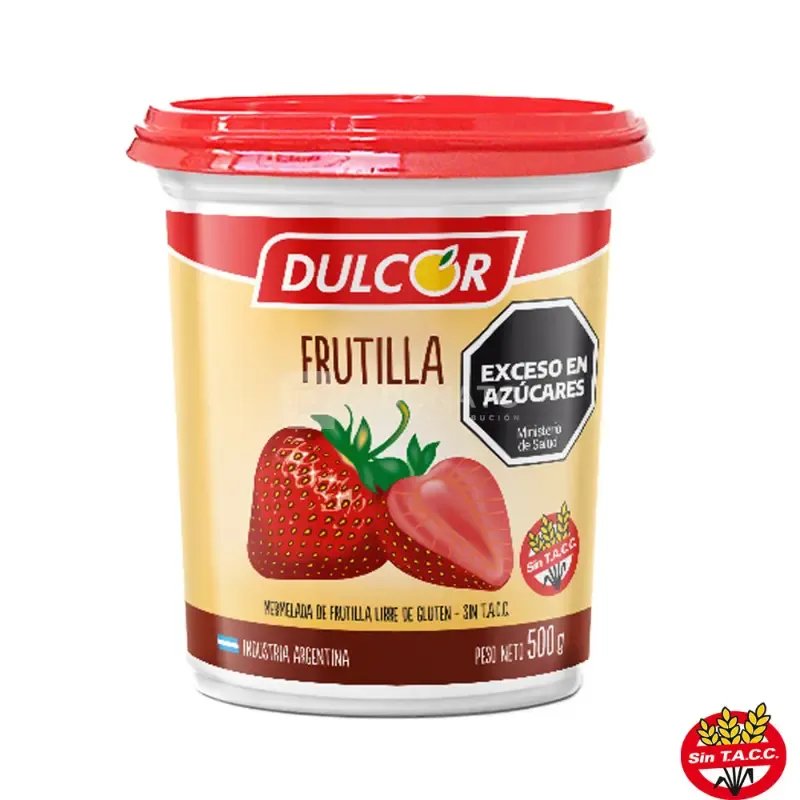 Mermelada Frutilla DULCOR Pote 500 gr