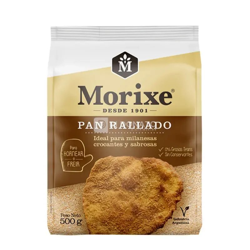 Pan Rallado MORIXE 500 gr