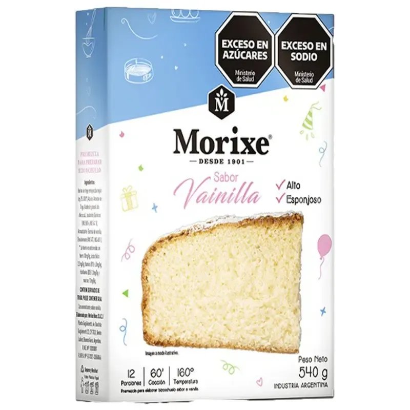香草海綿蛋糕粉 MORIXE 540 g